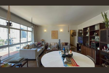 Sala de apartamento à venda com 3 quartos, 144m² em Paraíso, São Paulo