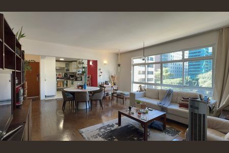 Sala de apartamento à venda com 3 quartos, 144m² em Paraíso, São Paulo