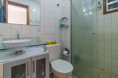 Banheiro de apartamento à venda com 1 quarto, 47m² em Tristeza, Porto Alegre