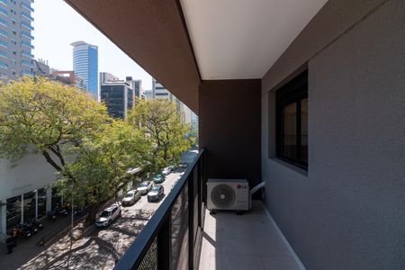 Sacada de apartamento à venda com 1 quarto, 33m² em Vila Olímpia, São Paulo