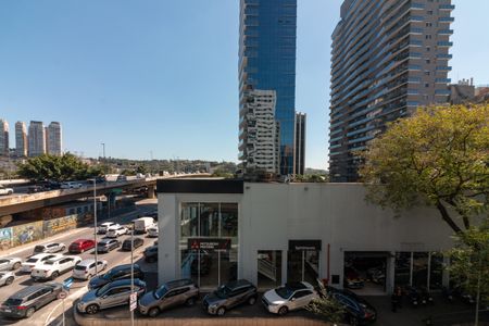 Vista da Sacada de apartamento à venda com 1 quarto, 33m² em Vila Olímpia, São Paulo
