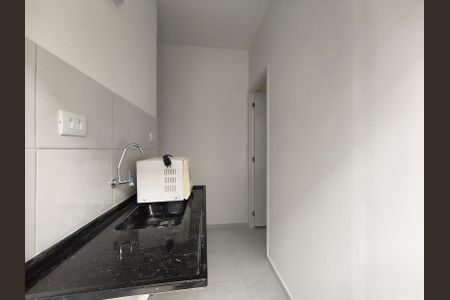 Cozinha de kitnet/studio para alugar com 1 quarto, 20m² em Ipiranga, São Paulo