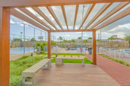Apartamento para alugar com 44m², 2 quartos e 1 vaga Apartamento para alugar com 44m², 2 quartos e 1 vagaÁrea comum - Piscina