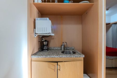 Apartamento à venda com 28m², 1 quarto e 1 vagaCozinha