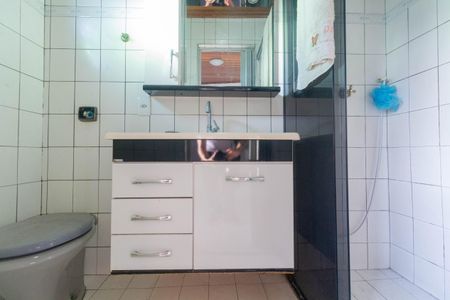 Casa de condomínio para alugar com 130m², 2 quartos e 1 vagaBanheiro 1