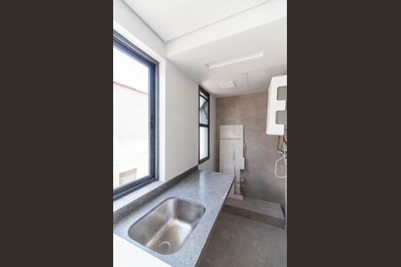 Sala/Cozinha de apartamento à venda com 2 quartos, 66m² em Cidade Nova, Belo Horizonte