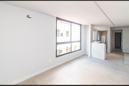 Sala/Cozinha de apartamento à venda com 2 quartos, 66m² em Cidade Nova, Belo Horizonte