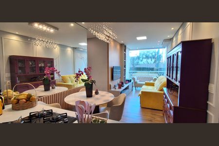 Sala de apartamento para alugar com 3 quartos, 69m² em Cerâmica, São Caetano do Sul