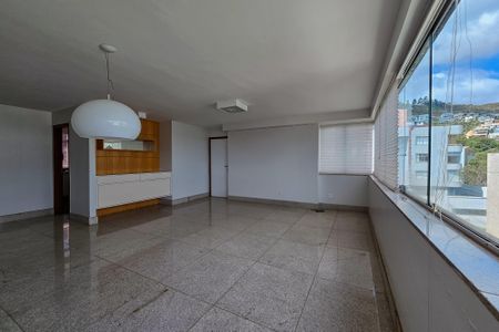 Sala de apartamento à venda com 3 quartos, 120m² em Buritis, Belo Horizonte
