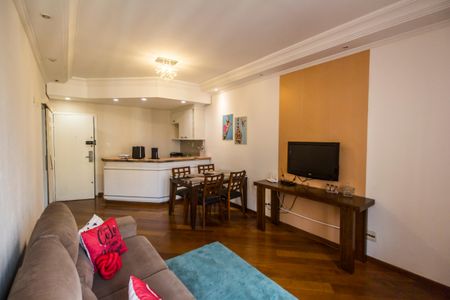 Sala de apartamento à venda com 1 quarto, 54m² em Alphaville Industrial, Barueri