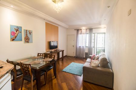 Sala de apartamento à venda com 1 quarto, 54m² em Alphaville Industrial, Barueri