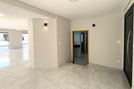 Sala de casa de condomínio à venda com 3 quartos, 410m² em Chácara Morada Mediterrânea, Jundiaí