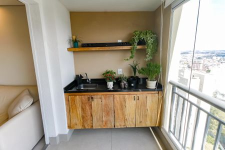 Varanda da Sala de apartamento à venda com 2 quartos, 87m² em Vila Andrade, São Paulo