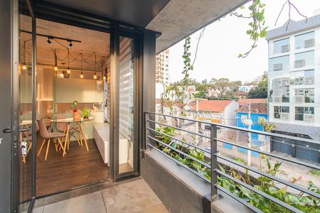 Apartamento à venda com 47m², 1 quarto e 1 vagaVaranda