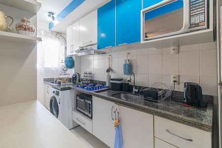 Apartamento à venda com 56m², 2 quartos e 1 vagaCozinha e Área de Serviço