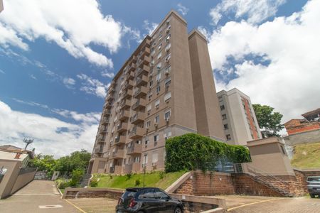 Fachada do bloco de apartamento à venda com 2 quartos, 56m² em Tristeza, Porto Alegre
