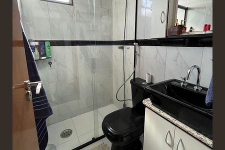 banheiro  de apartamento à venda com 2 quartos, 50m² em Chácara Sergipe, São Bernardo do Campo