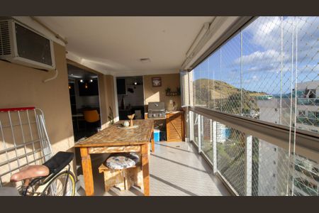 Varanda de apartamento à venda com 3 quartos, 96m² em Recreio dos Bandeirantes, Rio de Janeiro