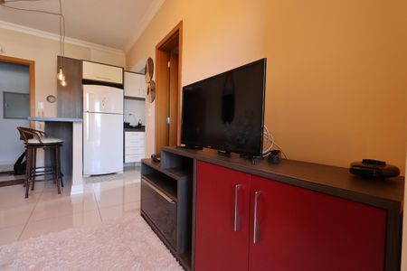 Sala de apartamento para alugar com 1 quarto, 49m² em Jardim Palma Travassos, Ribeirão Preto