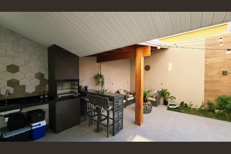 Casa de condomínio à venda com 130m², 3 quartos e 2 vagasÁrea gourmet