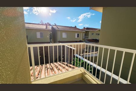 Casa de condomínio à venda com 130m², 3 quartos e 2 vagasVaranda da suíte