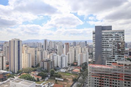 Vista da Suíte de apartamento à venda com 1 quarto, 24m² em Pompeia, São Paulo