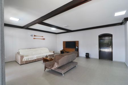 Sala de casa para alugar com 6 quartos, 420m² em Jardim Centenario, Guarujá