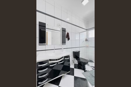 Banheiro da Suíte de casa para alugar com 3 quartos, 150m² em Cidade Morumbi, São José dos Campos