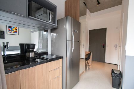 Studio para alugar com 28m², 1 quarto e sem vagaCozinha