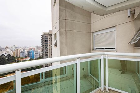 Sacada da Sala de apartamento à venda com 2 quartos, 56m² em Consolação, São Paulo