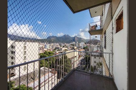 Varanda da Sala de apartamento à venda com 1 quarto, 45m² em Vila Isabel, Rio de Janeiro
