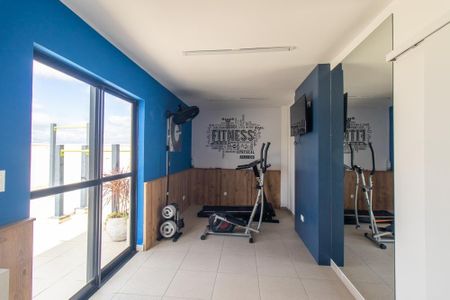 Apartamento para alugar com 59m², 2 quartos e 2 vagas Apartamento para alugar com 59m², 2 quartos e 2 vagasÁrea comum - Academia