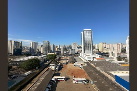 Varanda de apartamento à venda com 1 quarto, 26m² em Parque Industrial Tomas Edson, São Paulo