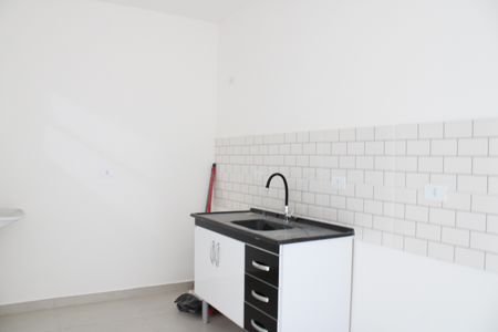 Cozinha e Área de Serviço de kitnet/studio para alugar com 1 quarto, 25m² em Vila Regente Feijó, São Paulo