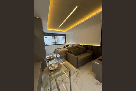 Sala de apartamento à venda com 1 quarto, 30m² em Auxiliadora, Porto Alegre