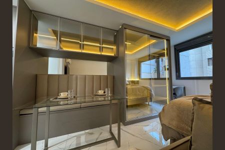 Sala de Jantar de apartamento à venda com 1 quarto, 30m² em Auxiliadora, Porto Alegre