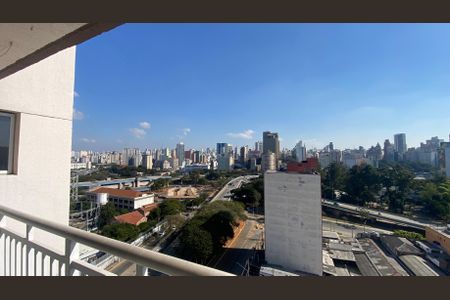 Vista da Varanda de apartamento à venda com 1 quarto, 32m² em Brás, São Paulo
