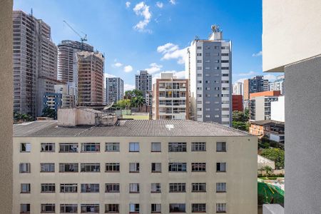 Studio para alugar com 34m², 1 quarto e sem vagaVaranda