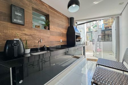 Varanda de apartamento à venda com 2 quartos, 80m² em Castelo, Belo Horizonte