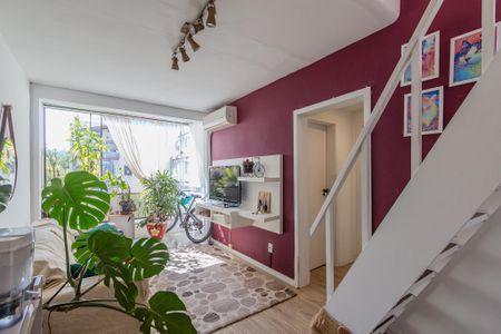 Sala de apartamento à venda com 1 quarto, 86m² em Menino Deus, Porto Alegre