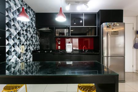 Cozinha de apartamento à venda com 1 quarto, 41m² em Tatuapé, São Paulo