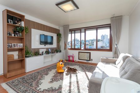 Sala de apartamento à venda com 3 quartos, 138m² em Jardim do Salso, Porto Alegre