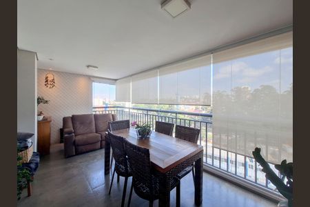 Varanda da Sala de apartamento à venda com 3 quartos, 106m² em Vila Dom Pedro Ii, São Paulo