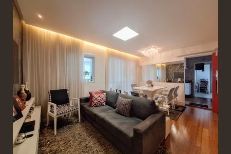 Sala de apartamento à venda com 3 quartos, 106m² em Vila Dom Pedro Ii, São Paulo