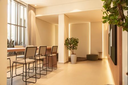 Apartamento para alugar com 68m², 2 quartos e 1 vagaÁrea comum - Coworking/Hall social