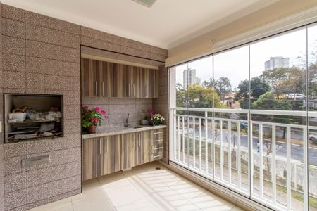 Varanda da Sala de apartamento à venda com 3 quartos, 128m² em Vila Augusta, Guarulhos