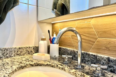 Apartamento à venda com 122m², 3 quartos e 2 vagasBanheiro da Suíte 1