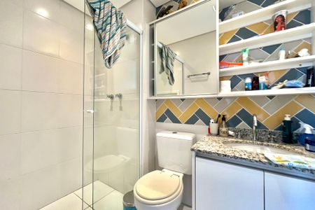 Apartamento à venda com 122m², 3 quartos e 2 vagasBanheiro da Suíte 3