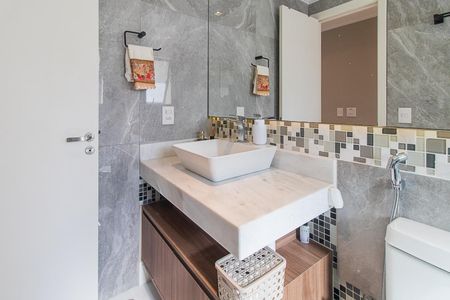 Apartamento à venda com 104m², 3 quartos e 2 vagasBanheiro Social