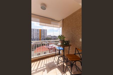 Apartamento à venda com 65m², 3 quartos e 1 vagaVaranda